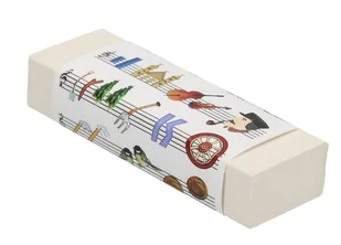 Gumka do mazania - kaszubskie nuty - Gumki biurowe - miniaturka - grafika 1