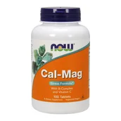 Suplementy naturalne - Now Foods Cal-Mag Stress Formula 100 szt. - miniaturka - grafika 1
