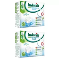 Środki do zmywarek - Ludwik Tabletki do zmywarek All In One Ecolabel Zestaw 2 x 30 szt. - miniaturka - grafika 1