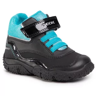 Botki męskie - Geox Trzewiki B Baltic G. Wpf A B04H1A 0BCM2 C0490 M Black/Turquoise - grafika 1