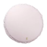 Maty piankowe - MeowBaby, Mata/Dywanik, Różowe koło z falbanką - miniaturka - grafika 1