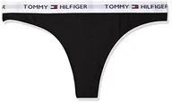 Majtki damskie - Tommy Hilfiger Stringi damskie, czarny (black 990), XS - miniaturka - grafika 1