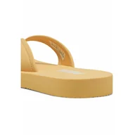 Klapki i japonki damskie - Damskie klapki Sandy PUMA Almost Apricot White Orange - miniaturka - grafika 1