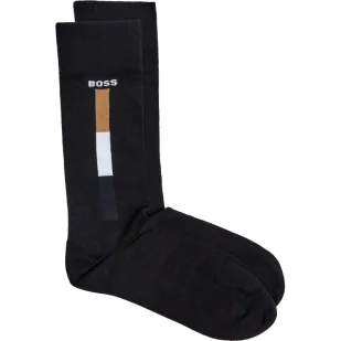 BOSS BLACK Skarpety 2-pack 2P RS Iconic Stripe - Skarpetki męskie - miniaturka - grafika 1