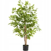 Sztuczne kwiaty - Sztuczne drzewo fikus Fida, realistyczna tekstura - miniaturka - grafika 1