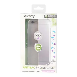 Beldray® EE5971CDUSTKEU7 "Antibac" etui na telefon komórkowy do iPhone 6/7/8 | redukuje rozwój bakterii - Etui i futerały do telefonów - miniaturka - grafika 1