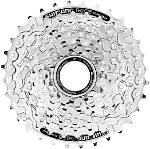 SHIMANO Kaseta Alivio CS-HG51 srebrny / Ilość biegów: 8 / Stopniowanie: 11-30 ACSHG518130 - Kasety rowerowe - miniaturka - grafika 1