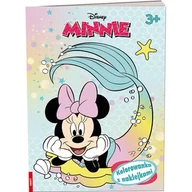 Kolorowanki, wyklejanki - AMEET Minnie Kolorowanka z naklejkami NA-9123 - Opracowania Zbiorowe - miniaturka - grafika 1