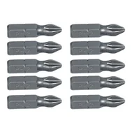 Akcesoria do elektronarzędzi - TOPEX Końcówka wkrętakowa PH2 x 25 mm, 10 sztuk - miniaturka - grafika 1