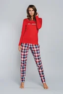 Piżamy damskie - Olandia piżama damska długi rękaw, długie spodnie - Italian Fashion - miniaturka - grafika 1