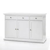 Komody - Komoda Paris 3+3, biały mat - miniaturka - grafika 1
