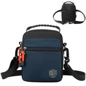 Nerki - Torba Męska Nerka Saszetka Sportowa Biodrowa Na Ramię Biodra Niebieska - miniaturka - grafika 1