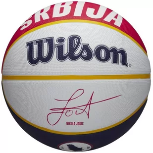 Piłka do koszykówki Wilson NBA Player Local Nikola Jokic Outdoor Ball rozmiar 7 - Koszykówka - miniaturka - grafika 1