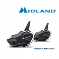 Interkomy - Interkom motocyklowy Midland R1 Mesh Twin - miniaturka - grafika 1