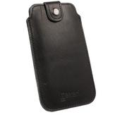 Etui i futerały do telefonów - Etui Wsuwka skórzana Nexeri Leather Pocket XL IPHONE X/XS/SAMSUNG GALAXY S6/S20 czarne - miniaturka - grafika 1