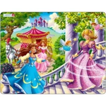 Puzzle 24 el. Bajkowe Księżniczki Larsen - Puzzle - miniaturka - grafika 1