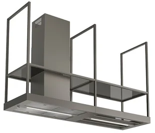 Faber T-SHELF EV8 TITANIUM MATT 180 (325.0617.018) - Okapy kuchenne - miniaturka - grafika 1