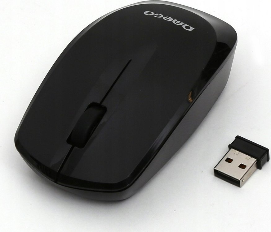 Omega MOUSE WIRELESS 1200DPI BLACK [45864]