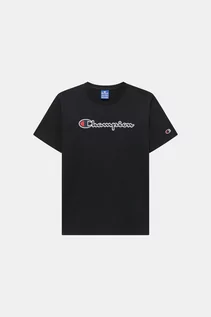 Koszulki dla chłopców - Champion T-shirt - Czarny - Chłopiec - 305254-KK001 - grafika 1