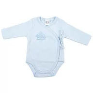Body dla niemowląt - Body chłopięce z długim rękawem, niebieskie/Olimpias - miniaturka - grafika 1
