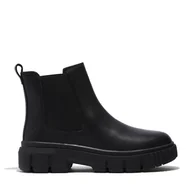 Botki damskie - Damskie Sztyblety TIMBERLAND GREYFIELD CHELSEA TB0A5ZCG0011 – Czarny - miniaturka - grafika 1