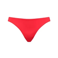 Stroje kąpielowe - Strój kąpielowy damski Puma SWIM czerwone 90767201 - miniaturka - grafika 1