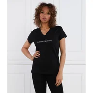 Koszulki i topy damskie - Emporio Armani T-shirt | Regular Fit - miniaturka - grafika 1