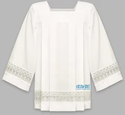 Komża kapłańska z gipiurą ecru - 10 cm - Szaty liturgiczne - miniaturka - grafika 1