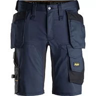 Spodenki damskie - Snickers AllroundWork Stretch Arbeits szorty Holstertaschen granatowy-Schwarz-58, zielone - miniaturka - grafika 1