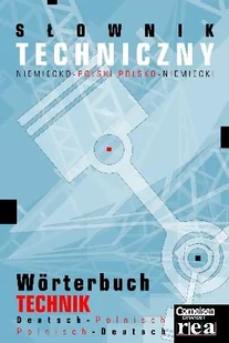 Słownik Techniczny Niemiecko-Polski, Polsko-Niemiecki - Książki do nauki języka niemieckiego - miniaturka - grafika 1