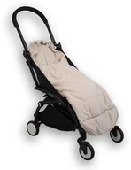 Śpiworki dla dzieci - New! Lodger Mini BunkerTeddy all-season sleeping bag for car seats Birch BKM 599 - miniaturka - grafika 1