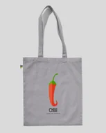 Torby i wózki na zakupy - torba bawełniana na prezent na zakupy CHILLI Szary - miniaturka - grafika 1