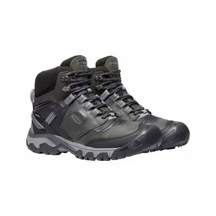 Buty trekkingowe męskie KEEN RIDGE FLEX MID WP - Buty trekkingowe męskie - miniaturka - grafika 1