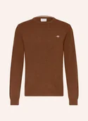 Swetry męskie - Gant Sweter braun - GANT - miniaturka - grafika 1
