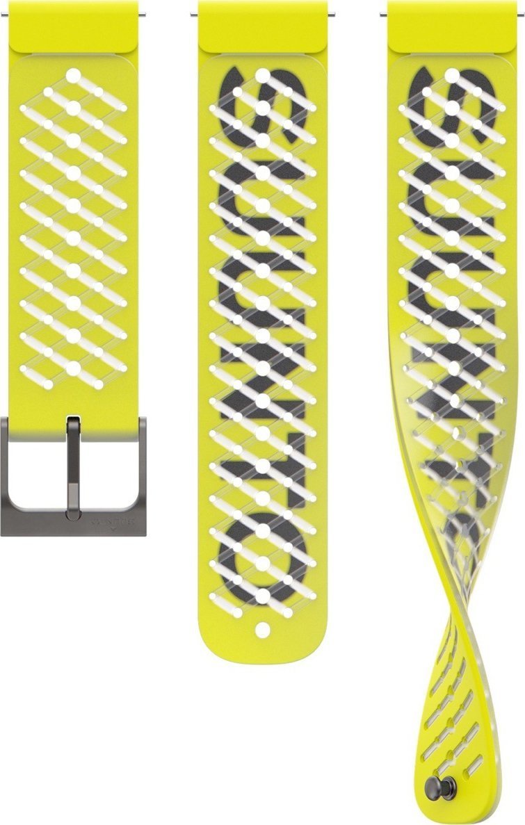 Suunto Pasek silikonowy Athletic 5 limonkowy S+M 22 mm SS050963000