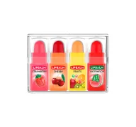 Balsamy do ust - Golden Rose - Mini Mix Lip Balm - Zestaw 4 mini balsamów ochronnych do ust - 4x1 g - miniaturka - grafika 1