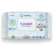 Chusteczki nawilżane - Lab4Baby H2Owipes Kids Chusteczki nawilżające dla dzieci, 24 sztuki - miniaturka - grafika 1