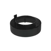 Rynny i akcesoria - Odpływ pionowy czarny Max-Drain ø110 cm MAXPOL - miniaturka - grafika 1