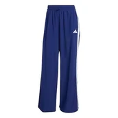 Spodnie rowerowe - adidas Kobiety ESSENTIALS 3-STRIPES LIFESTYLE WOVEN PARACHUTE PANTS, Dark Blue/White, XS - miniaturka - grafika 1