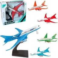 Samoloty i helikoptery - Samolot metalowy pullback, światło i dźwięk - miniaturka - grafika 1