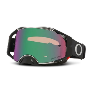 Gogle Cross Oakley Airbrake M Metaliczny Szary Czarny - Gogle i okulary motocyklowe Gogle Cross Oakley Airbrake M Metaliczny Szary Czarny - Gogle i okulary motocyklowe - miniaturka - grafika 1