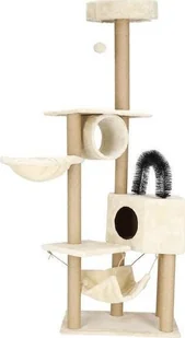 Springos Drapak dla kota sizal 7-poziomowy słupek z zabawką 154 cm - Drapaki dla kotów - miniaturka - grafika 1