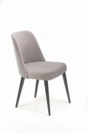 Krzesła - Mirek 1 krzesło tapicerowane tkanina do wyboru nogi grafitowe - miniaturka - grafika 1