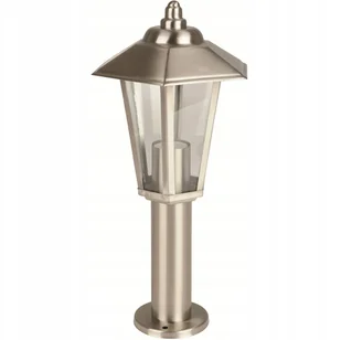 Volteno OPR.ogrodowa stojąca JUPITER słupek 45cm 1xE27 chrom stal nierdzewna+poliwęglan (6) - Lampy ogrodowe - miniaturka - grafika 1