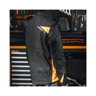 Kurtka softshell 7659N czarna odpinane rękawy i kaptur, roz. XXL Beta - Odzież robocza - miniaturka - grafika 5