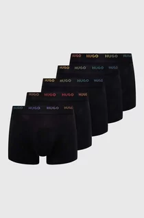 Majtki męskie - HUGO bokserki 5-pack męskie kolor czarny - Hugo - grafika 1