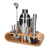 Shakery barmańskie - Zestaw Barmański Z Grawerem 12 El Z Podstawką - miniaturka - grafika 1