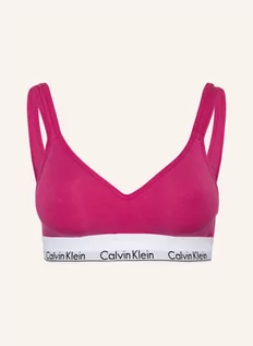 Biustonosze - Calvin Klein Biustonosz Bustier Modern Cotton pink - grafika 1