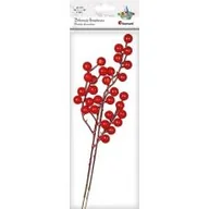 Zabawki kreatywne - Titanum Gałązki jarzębiny 85 x 320 mm czerwone 2 szt. - miniaturka - grafika 1