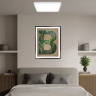 Lampy sufitowe - Briloner Lampa sufitowa LED Tava A, 42x42 cm, tworzywo sztuczne, biały - miniaturka - grafika 1
